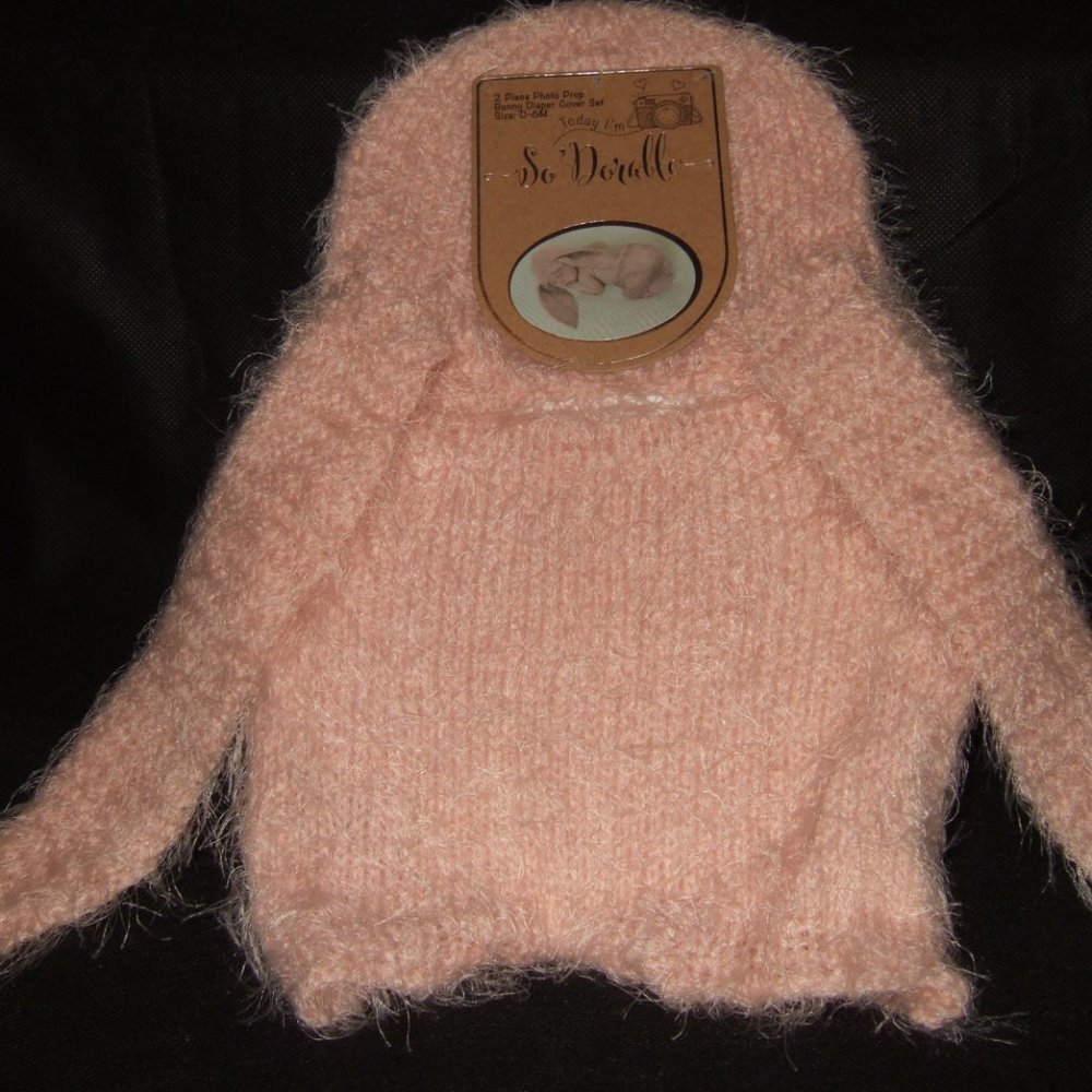 BUNNY DIAPER COVER SET BY SO DORABLE